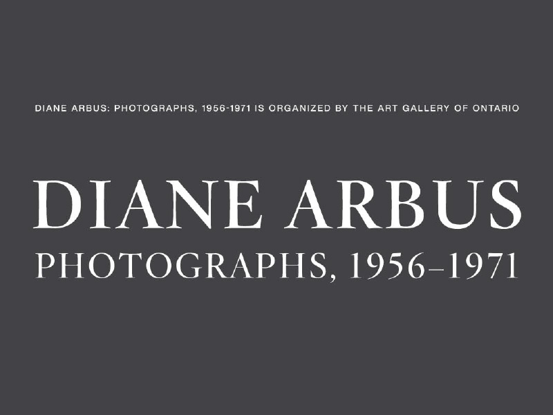 Image of text that reads Diane Arbus: Photographs