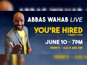 A promo image for Abbas Wahab