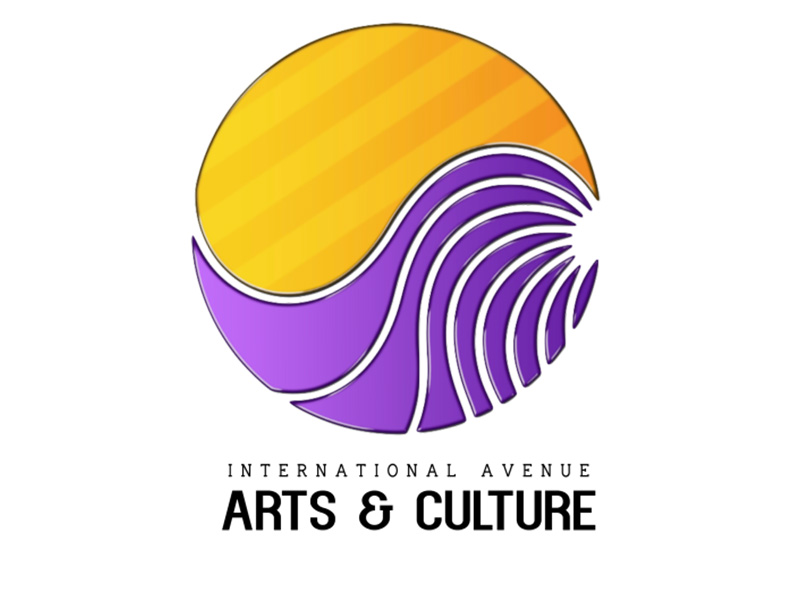 A logo for International Avenue Arts & Culture