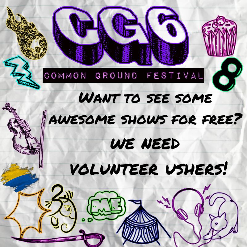Want to see some Awesome shows for Free? We need Volunteers!