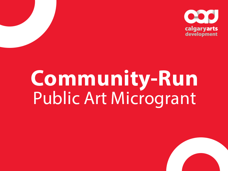 Branding for the Community-Run Public Art Microgrant program