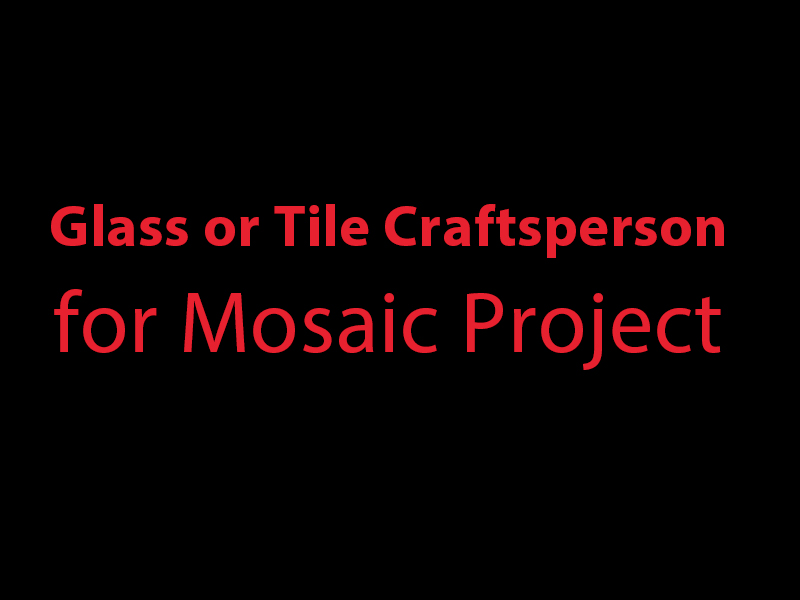 Glass or Tile Craftsperson for Mosaic Project