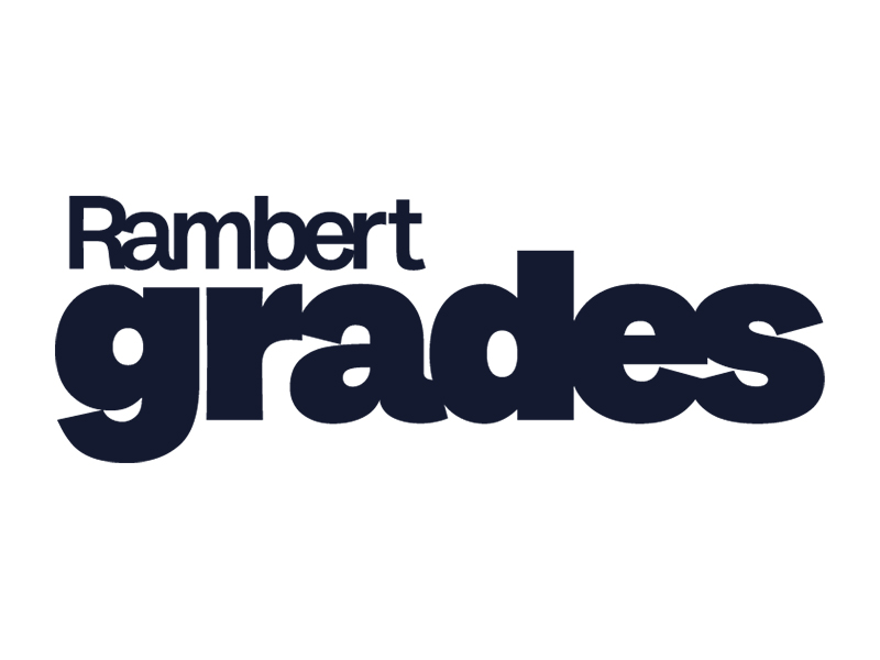 Branding graphic for Rambert Grades