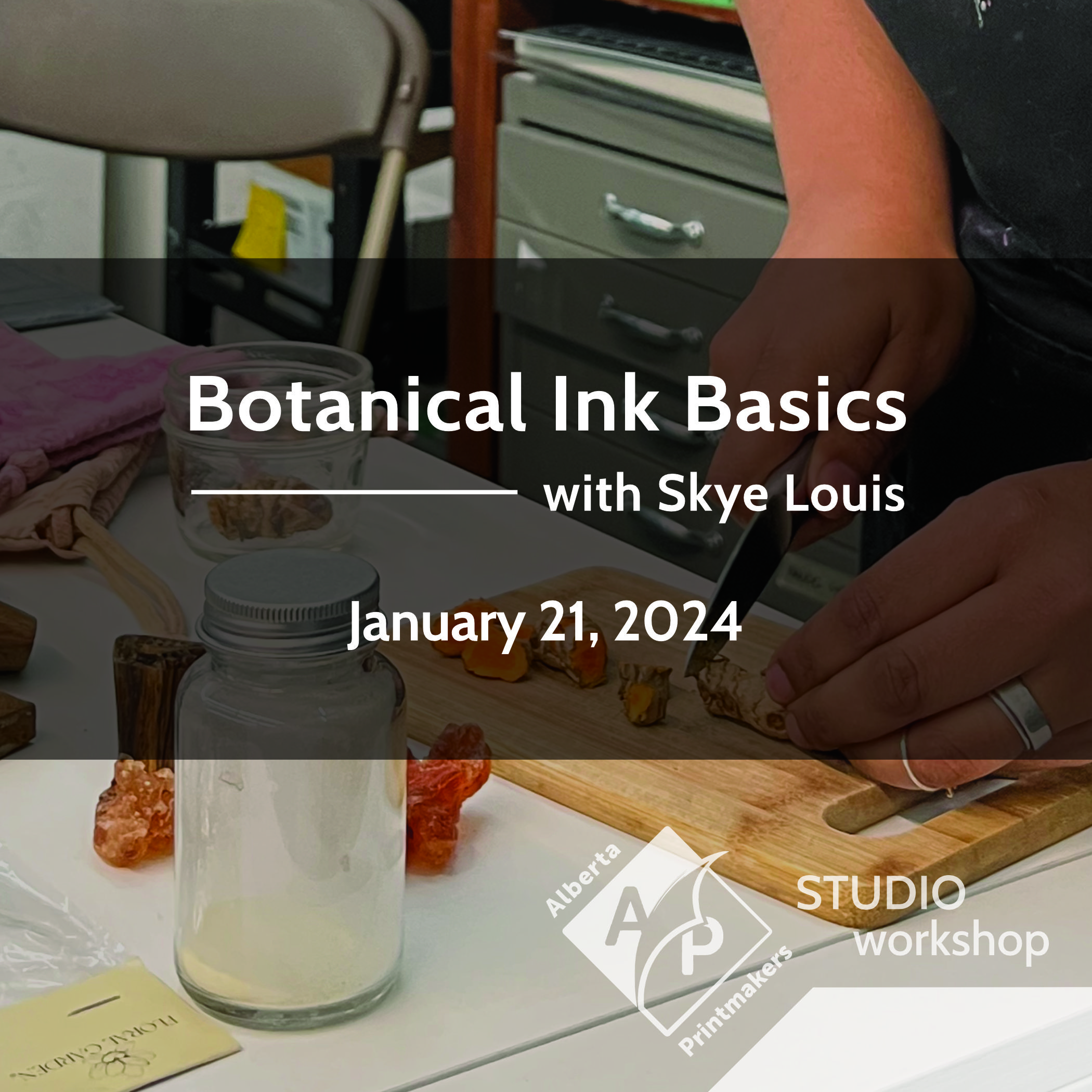 Botanical Ink Basics | With Skye Louis | January 21, 2024