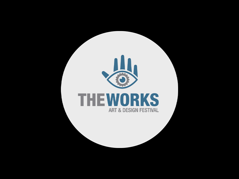 Logo for The Works Art and Design Festival