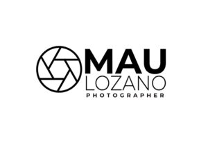 A black and white logo for Mauricio Lozano