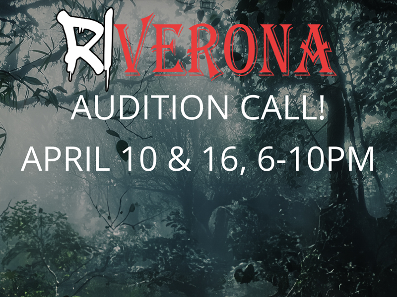 Riverona auditions call graphic