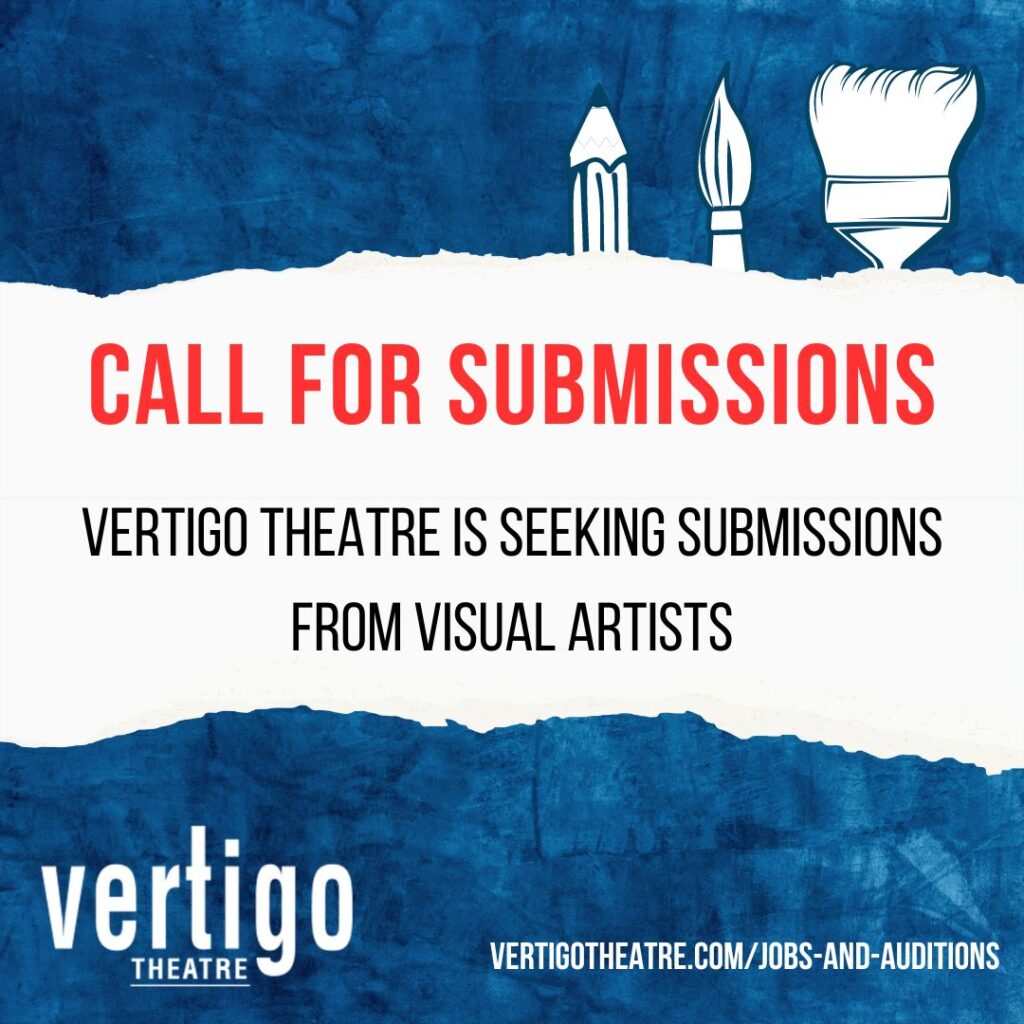 Graphic for Vertigo's call for submissions