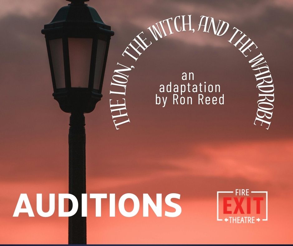 Graphic for auditions for The Lion the Witch and the Wardrobe