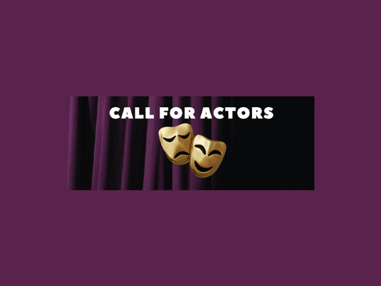 Call for actors graphic