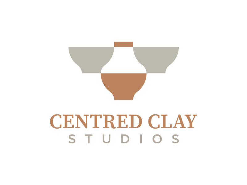 Graphic logo for Centred Clay Studios