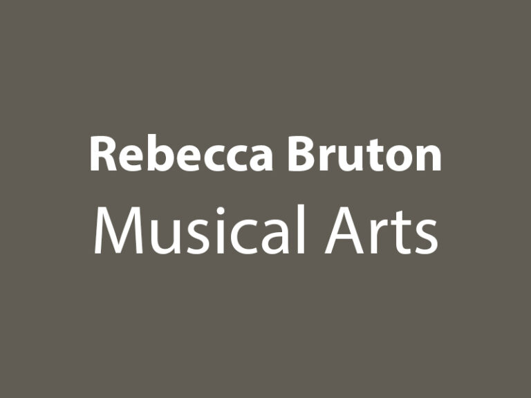 Rebecca Bruton Musical Arts graphic