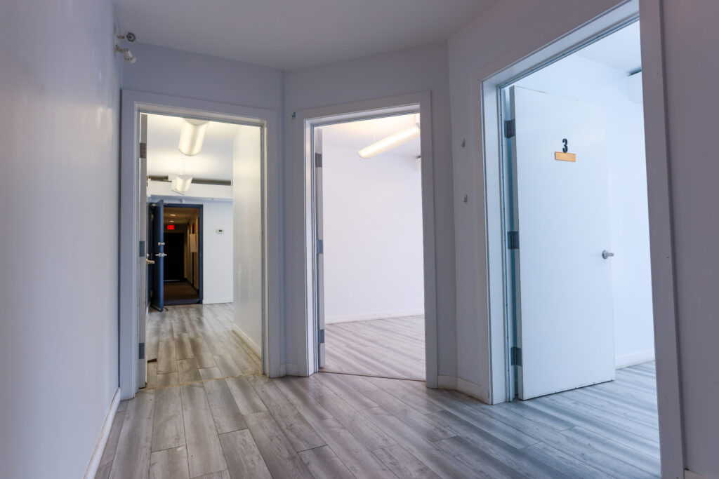 Interior of bright studio space from AAR Properties