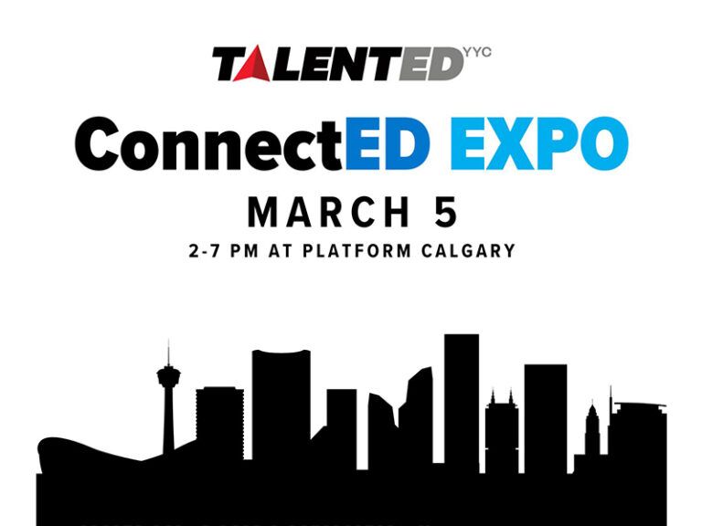 ConnectED Expo graphic: March 5, 2-7pm at Platform Calgary
