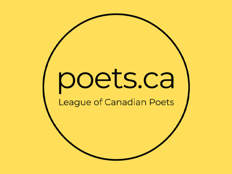 The League Canadian Poets logo