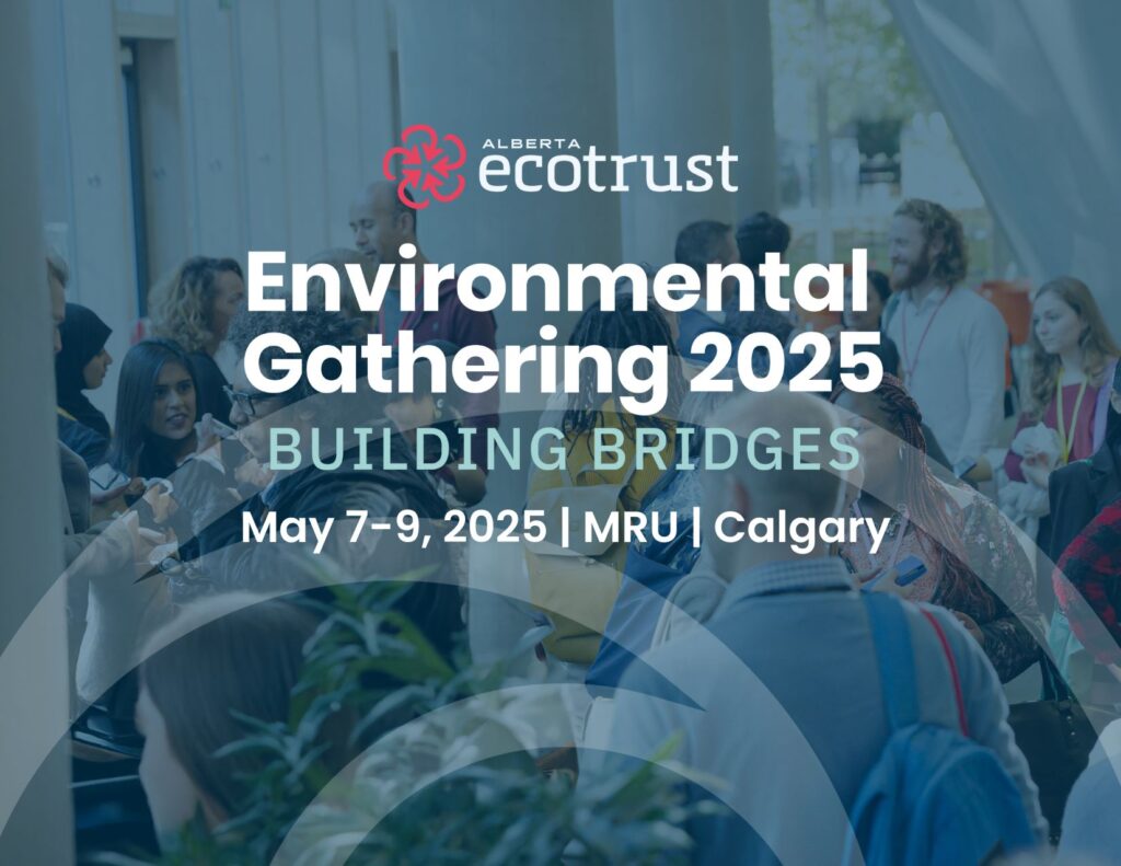 Alberta Ecotrust logo | Environmental Gathering 2025, Building Bridges | May 7 - 9 2025 | MRU | Calgary