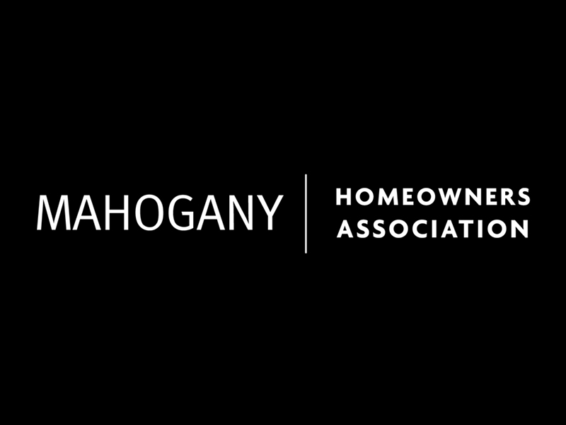 Mahogany Homeowners Association