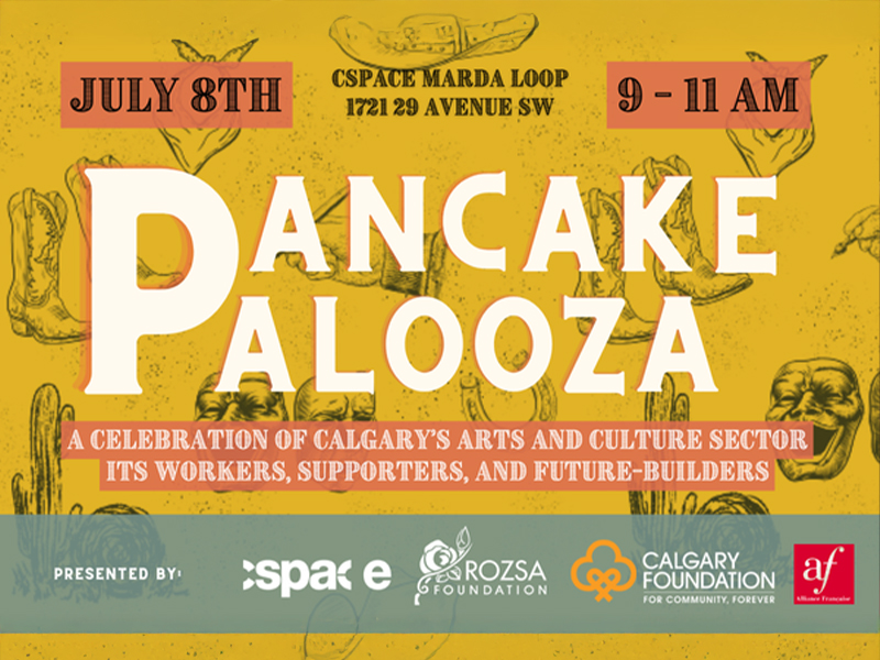 A celebration of Calgary's Arts and Culture Sector it's workers , supporters, and future builders. Includes partner logos
