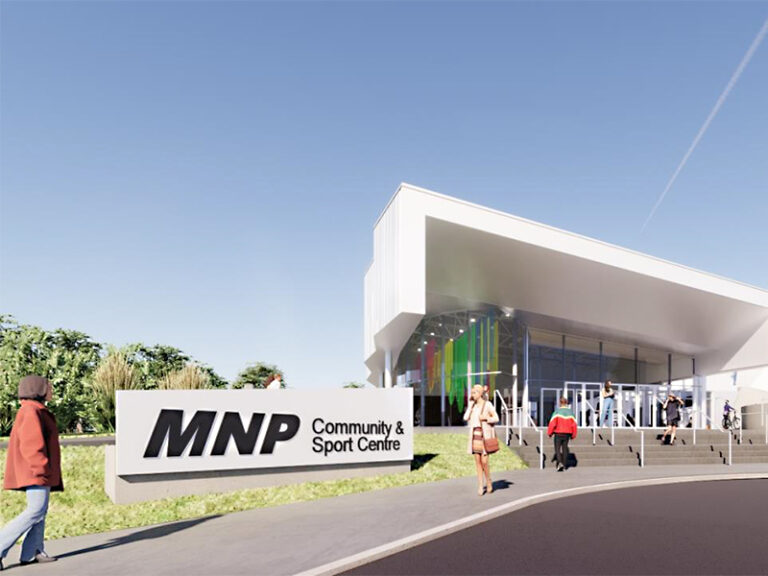 MNP Community Sports Centre feature