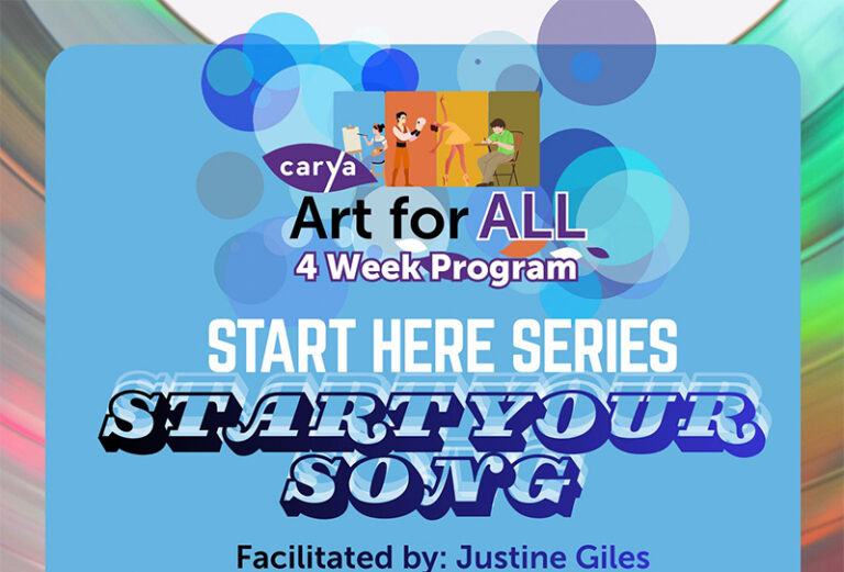 Start Your Song Facilitated by Justine Giles, Start Here Series