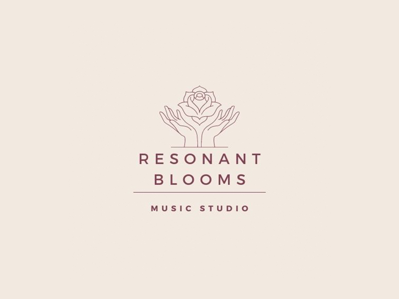 Resonant Blooms Music Studio logo